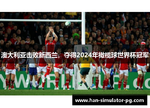 澳大利亚击败新西兰，夺得2024年橄榄球世界杯冠军